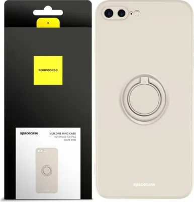 Image de SPACECASE Coque en silicone pour iPhone 7/8 Plus Beige