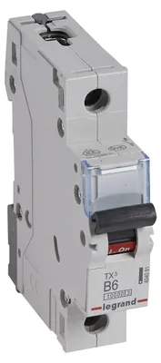 Produktbild von Legrand TX3 Stromunterbrecher Miniatur-Leistungsschalter Typ B 1