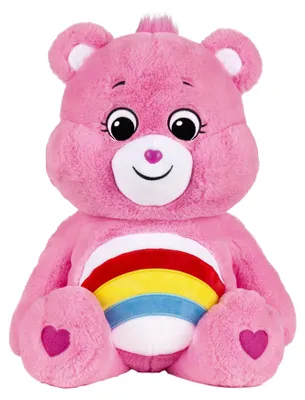 Riesen-Plüschbär Cheer Bear, 61 cm, Care Bears, Kuscheltier