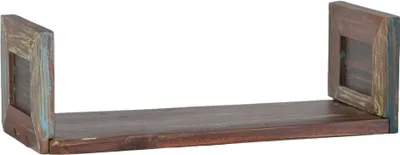 Produktbild von MiaMöbel Wandregal Cancun 50 cm Shabby Chic Massivholz Pinie Bunt
