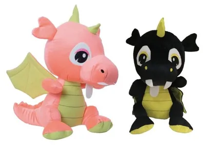 Obrázok produktu pre Drak plyšová hračka - 36 cm plyšová hračka Roztomilý malý drak plyšová hračka