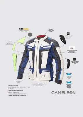 Produktbild von ADRENALINE Textiljacke Motorrad-Textiljacke A0251/20/30/2XL 2.86kg