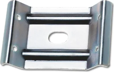 Produktbild von Winkelverbinder (Zargenverinbder) 80x92mm für Tische und Bänke Stahl verzinkt