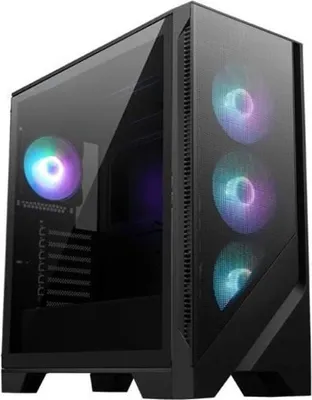 Zdjęcie produktu dla Obudowa PC MSI MAG FORGE 320R AIRFLOW, Midi Tower, Panel Mesh, 4x ARGB 120mm, Kompatybilność RTX 40, Chłodzenie Wodne 360mm