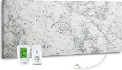 Produktbild von Marmony Infrarotheizung C780 PLUS Carrara mit Thermostat 800 Watt