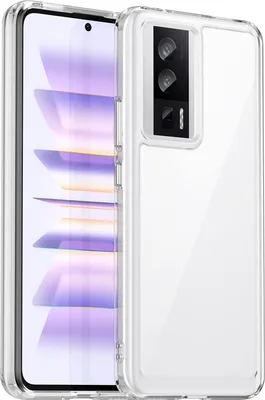 Obrázek produktu pro Ochranný kryt pro Xiaomi Poco F5 Pro (5G) Case Transparent Slim Cover Clear Case