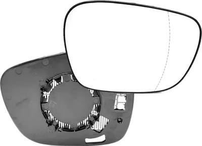 Produktbild von Spiegelglas Spiegel Außenspiegel Rechts passend für BMW X1 (E84) 03.2009-06.2012