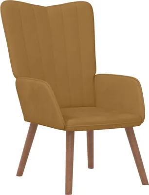 Produktbild von vidaXL Relaxsessel Braun Samt