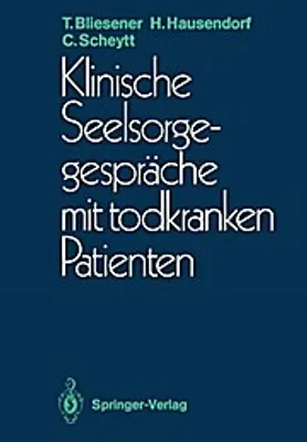 Obrázok produktu pre Klinische Seelsorgegespräche mit todkranken Patienten