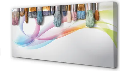 Immagine prodotto di Dipinto su tela, dimensioni 100x50 cm, opera d'arte da parete, stile "mazzy"