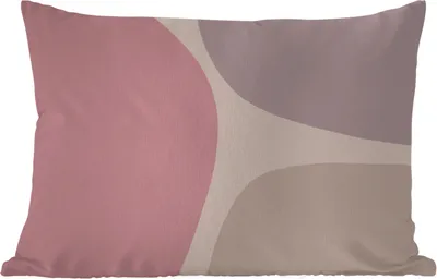 Produktbild von MuchoWow® Outdoor Kissen - Gestaltung - Pastell - Minimalismus - 60x40 cm - Wetterfest - Lounge Kissen - Zierkissen - Kissen für Innenräume