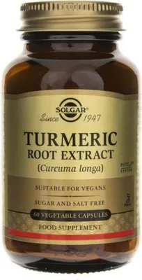 Productafbeelding van Solgar Dietary supplements Turmeric Root Extract, BI5943