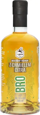 Produktbild von Miod Pitny Trojniak BRO z chmielem citra 500 ml - Honigwein (Drittel) | Honigwein