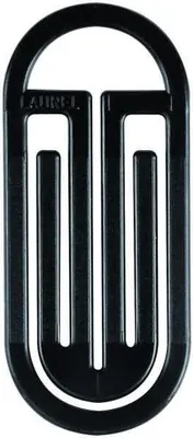 Produktbild von Büroklammern King Klips mit Bogen 25/30mm VE=1000 Stück schwarz