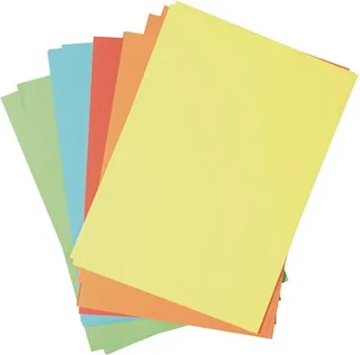 Produktbild von 50 Blatt farbiges Druckerpapier Papier Kopierpapier
