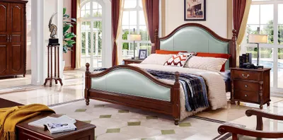 Immagine prodotto di Letti di design letto classico mobili 2x comodini cameretta 3 pezzi