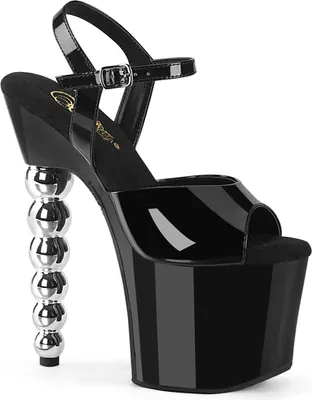 Produktbild von BLISS-709 Damen Sandale von Pleaser, Schwarz EU 41, US 11