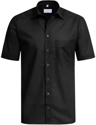 Produktbild von Greiff Corporate Hemd BASIC Herren ® Schwarz 45/46