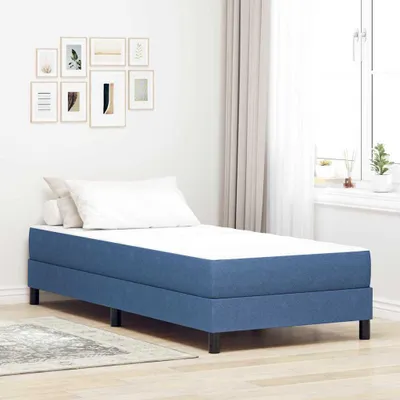 Produktbild von Maison Exclusive - Bettmatratze mit Matratze Blau 90 x 190 cm Stoff