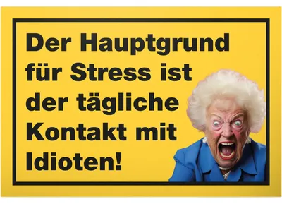 Produktbild von Wanddekoration mit lustigem Text, 30 x 20 cm