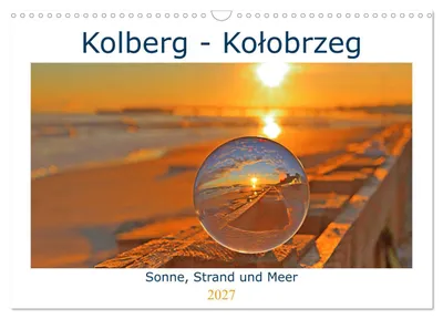 Zdjęcie produktu dla Kolberg – Kołobrzeg (kalendarz ścienny 2027, format DIN A3, poziomy), kalendarz miesięczny CALVENDO