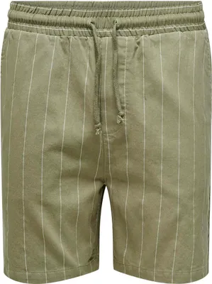 Produktbild von ONLY & SONS Shorts Lässiger Schnitt Kordelzug Elastische Taille Größe: XL
