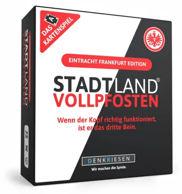 Produktbild von Stadt Land Vollpfosten® - Das Kartenspiel: Eintracht Frankfurt Edition