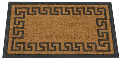 Produktbild von Eureka Home Fußmatte Gummi Kokos Außenbereich 40x60 cm