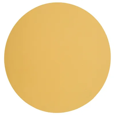 Produktbild von LindDNA Tischset HIPPO Leder CIRCLE 4-teilig in vielen Farben + Größen, LindDNA:XL - Ø 40 cm Gold