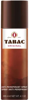 Zdjęcie produktu dla Tabac Original, Mężczyźni, Antyperspirant, Dezodorant w spreju, Spray, 200 ml, 24 h