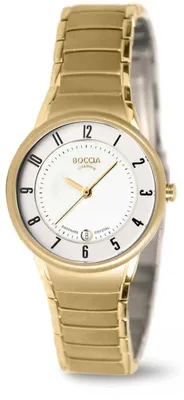 Image de Boccia 3158-05 Montre dame titane doré