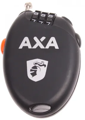 Produktbild von AXA 59850095SC Kabelschloss Roll Länge 75mm Ø1,6mm, schwarz