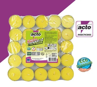 Image de Mini bougies citronnelle