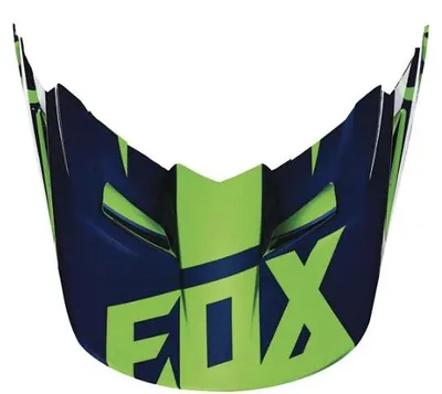 Image de Fox Mx16 V1 Helm Visier-Race [Flo Grn] Größe: M/L