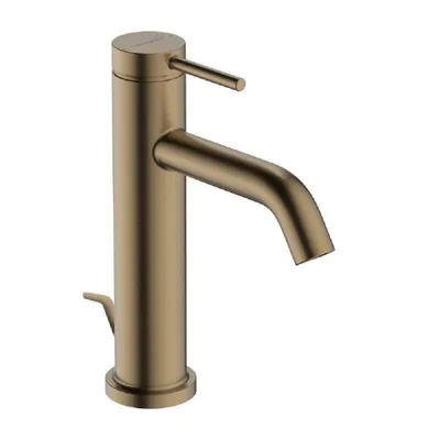 Produktbild von hansgrohe Waschtischarmatur Tecturis S Einhebel-Waschtischarmatur 110 mi Zugstangen-Ablaufgarnitur (Waschbeckenarmatur, Waschbecken, Niederdruck)