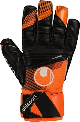 Produktbild von Uhlsport Super Resist+ Hn Torwarthandschuhe Orange,Schwarz 3 Orange,Schwarz 3