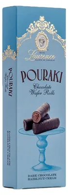 Image de Chocolat noir avec biscuit au chocolat et crème aux noisettes Laurence Pouraki Classic, 4 x 30 g