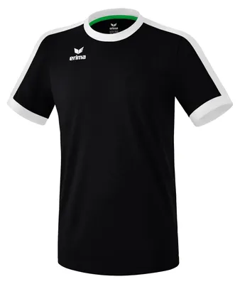 Produktbild von erima Retro Star Trikot schwarz/weiß L