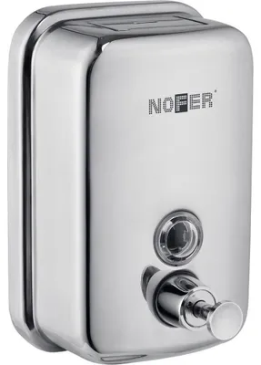 Image de Distributeur de savon 600 ml, acier inoxydable poli