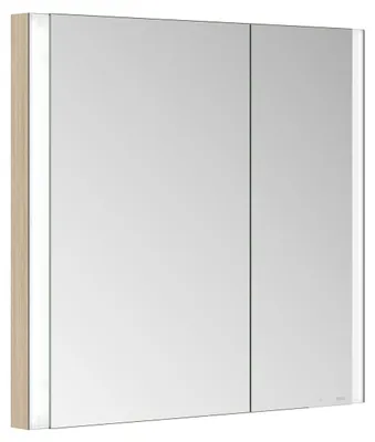 Immagine prodotto di KEUCO SOMARIS Armoire de toilette encastrable 2 portes, asymétrique, 800mm, 14512852200, 14512852200