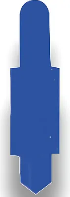 Produktbild von ELBA Stecksignal aus PVC, zum Einstecken dunkelblau