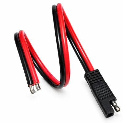 Produktbild von K51 SAE 72 Anschlusskabel Adapter Stromkabel 30 cm für Auto Motorrad Geräte Batterieanschluss Nachrüstung Bordnetz Stromversorgung Zubehör Kabel