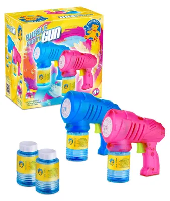 Obrázek produktu pro PUSTEFIX Sada dvou pistolí na bubliny | Pistole na bubliny s LED osvětlením