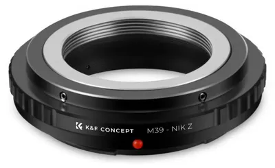 Obrázek produktu pro Adaptér objektivu – Leica M39 na Nikon Z – Adaptérový kroužek pro fotoaparáty Nikon Z – Manuální ostření