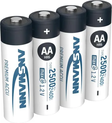 Productafbeelding van Ansmann 5035442 1x4 Ansmann maxE NiMH Akku 2500 Mignon AA 2400 mAh