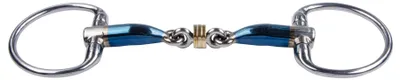 Produktbild von Trust Equestrian Olivenkopfgebiss Brass Rings 16 mm Sweet Iron Rollengebiss 13,5 cm