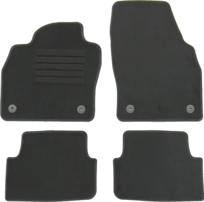 Produktbild von Fußmatten-Set für VW Polo 6 AW, 04/2021-, 4-teilig, Schwarz
