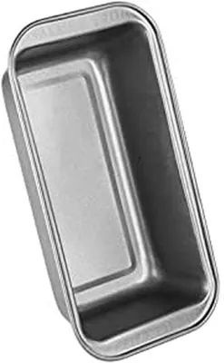 Image de Moule rectangulaire - Moule à pain/gâteau - Pour la cuisson du pain - Revêtement antiadhésif sans PFAS - 25 x 13 cm - Gris