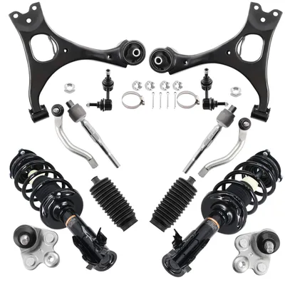 Imagen del producto de Conjunto de soporte de amortiguador delantero - Acero - Kit completo para piezas de automóvil y reparación