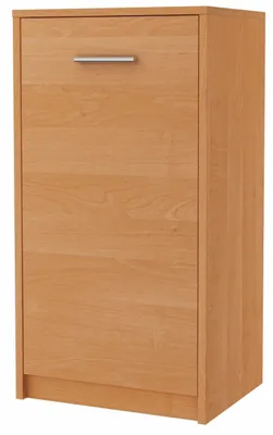 Produktbild von MATKAM Elegante Kommode BODO 1D, H/B/T 75 x 40 x 35 cm im modernen Design mit Regal und Tür (Erle)